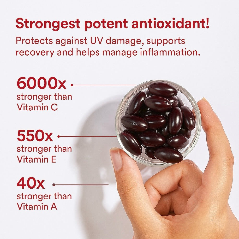 Astaxanthin Soft Gels - 12mg