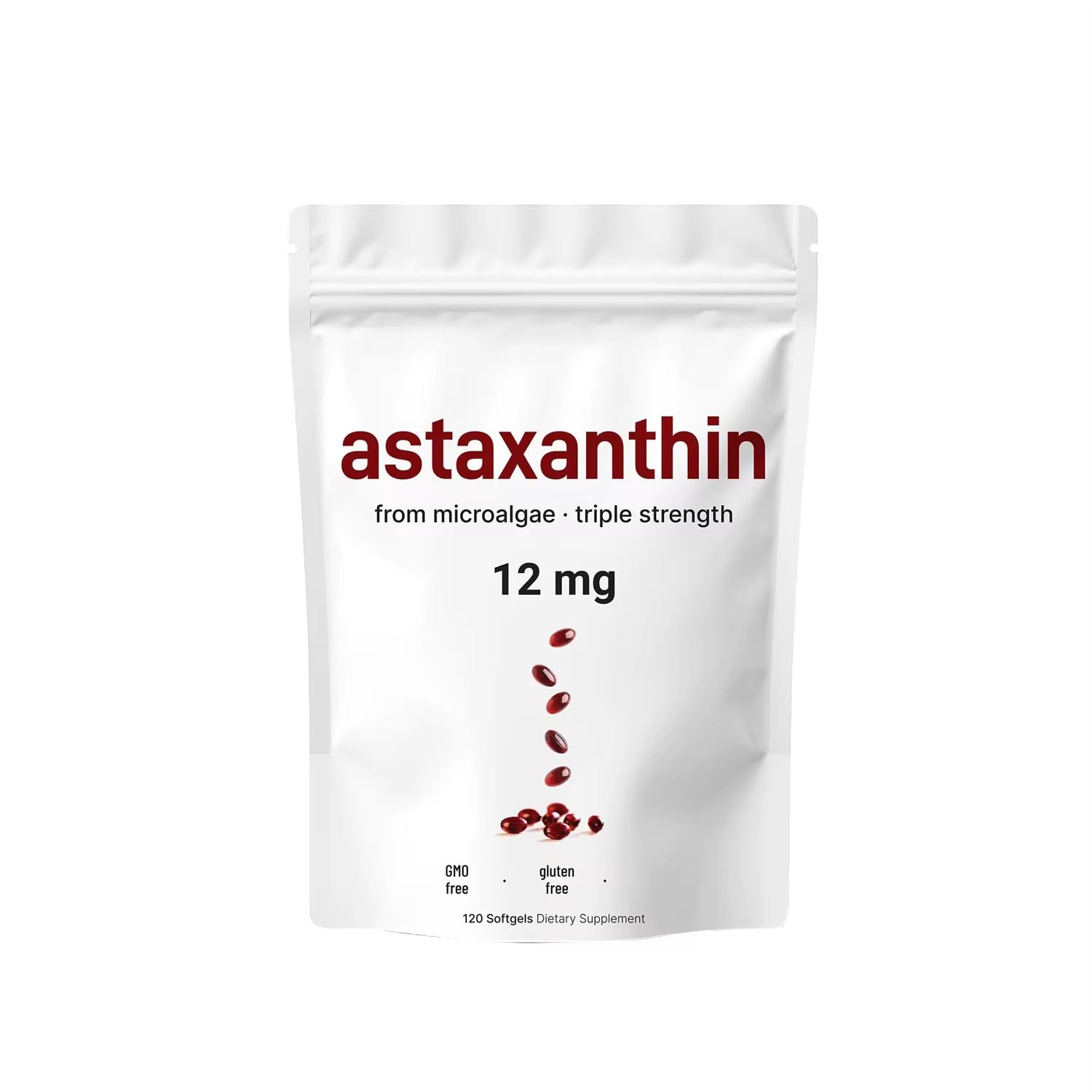 Astaxanthin Soft Gels - 12mg